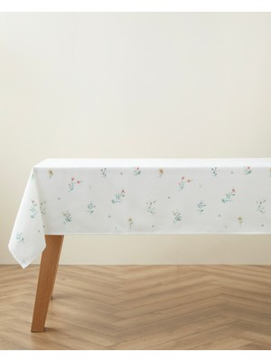 English Home Tiny Blooms Polyester Masa Örtüsü 145X200 cm Renkli