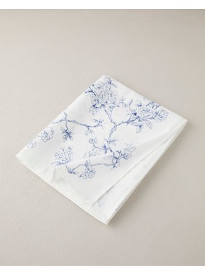 English Home Petite Garden Polyester Masa Örtüsü 145X200 cm Lacivert