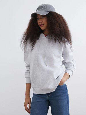 Lc Waikiki Yeni Sezon Oversize Kadın Kalın Hoodie