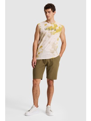 U.s. Polo Assn. Erkek Haki Şort (Örme) 50327179-VR027