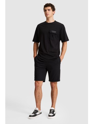 U.s. Polo Assn. Erkek Siyah Şort (Örme) 50327211-VR046