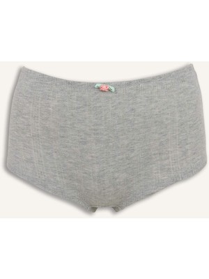 DeFacto %100 Pamuk Fitlli Elastik Bel Fiyonk Detaylı Boxer H3650AX26SP