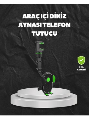 Uravas Store Ayarlanabilir Dikiz Aynası Telefon Tutucu Sağlam ve Şık Tasarım