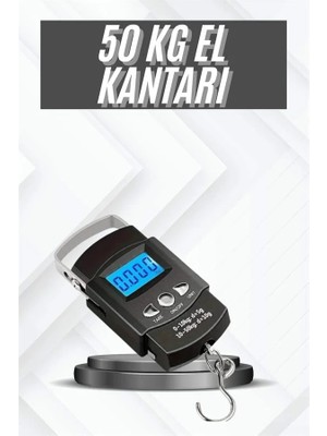 Valor Profesyonel El Terazisi El Kantarı 50 kg Dijital Göstergeli Tartı
