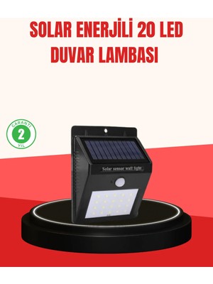 Valor Güneş Enerjili Su Geçirmez Dış Mekan Aydınlatma