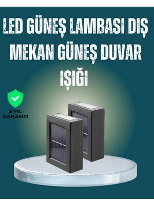 Valor Suya Dayanıklı Güneş Enerjili Bahçe Lambası