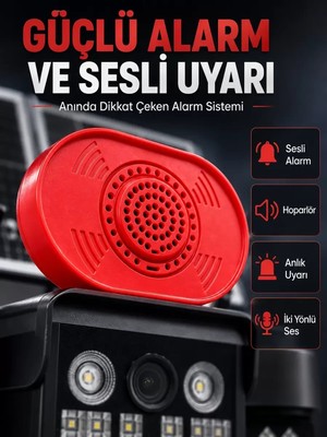 Nemere Ithalat 4 Farklı Kamera Modülü ile Aynı Anda Daha Geniş Alanları Görüntüleyebilen Akıllı Güvenlik Sistemi