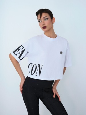 Loft Oversize Kadın Tshirt K.kol