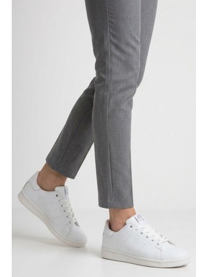Cool Unisex Beyaz Günlük Sneaker Spor Ayakkabı Rahat Casual Model Ursula G