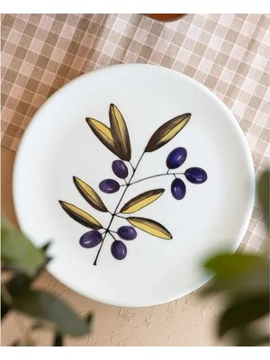 Vivense The Mia Olivos Pasta Tabağı 6lı Set 19 cm OVS0001