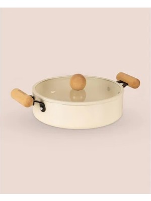 Vivense The Mia Cucina Di Mia Sığ Seramik Tencere 24 cm