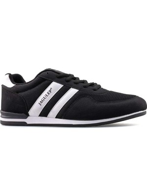 Jagulep 2202 Siyah Beyaz Anorak Erkek Spor
