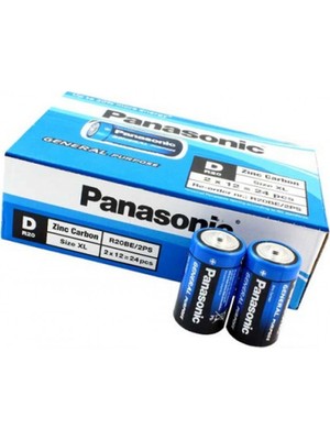 Renas Store Panasonic D Büyük Pil 24 Parça