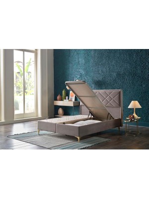 Bellona 160X200 Petra Plus Baza Vika Gri