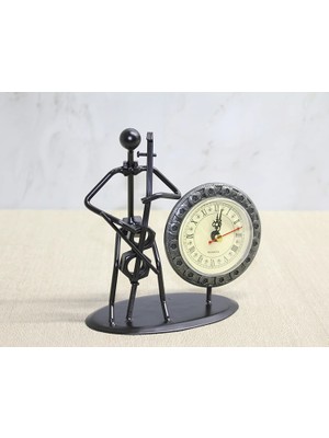 Renas Store Metal Saatli Keman Çalan Müzisyen ALK4333