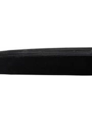 Renas Store Siyah - 2.5cm Paça Lastik Geniş 10MT.