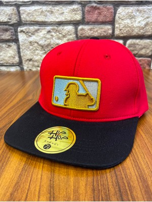 Hamze Mlb Baseball Nakış Hiphop Snapback Rapper Basket Drip Cap Şapka
