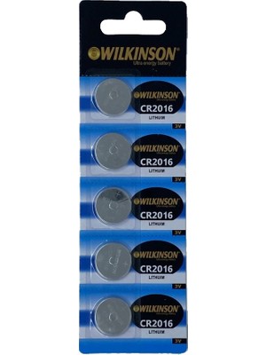 Renas Store Wılkınson 2016 3V Lityum Düğme Pil 5'li Paket