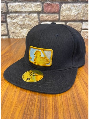 Hamze Mlb Baseball Nakış Hiphop Snapback Rapper Basket Drip Cap Şapka