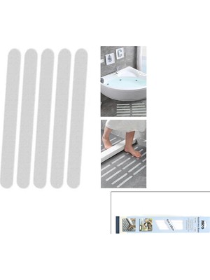 Nevamel® 6'lı Kaydırmaz Bant Seti - 2X38 cm - Nemli Alanlar Için