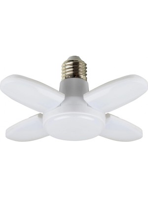 Eco Lounge 1 Adet Noas YL90 0021 Manolya Pervane LED Ampul 20W Beyaz Işık E27 Duy