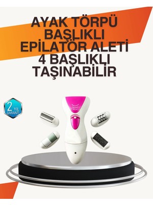 İntora 4 Fonksiyonlu Epilasyon Tırnak Bakım Makinesi