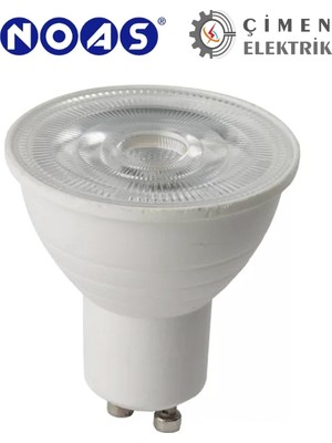 Eco Lounge 1 Adet Noas YL91 0702M 7W Mercekli LED Çanak Ampül 3200K Günışığı GU10 Duy