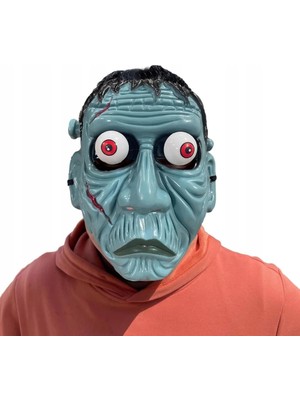 Renas Store Mey Ithalat® Frankenstein Temalı Sallanan Oynar Gözlü Maske