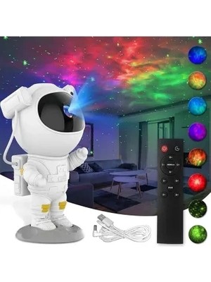 Renas Store Mey Ithalat® Astronot Galaksi Projeksiyon Lamba