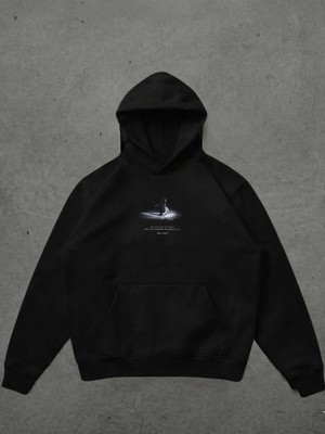 Touz Moda Meant For Greater Penguin Detail Oversize Unisex Sweatshirt
