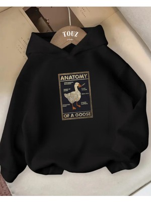 Touz Moda Duck Anatomy Kids 3 Iplik Kalın Sweet Hoodie