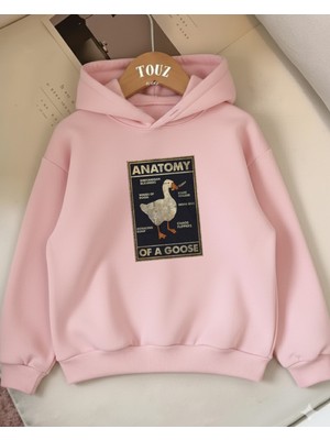 Touz Moda Duck Anatomy Kids 3 Iplik Kalın Sweet Hoodie