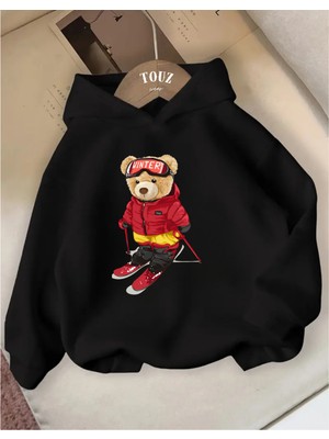 Touz Moda Young Duck 3 Iplik Kalın Sweet Hoodie