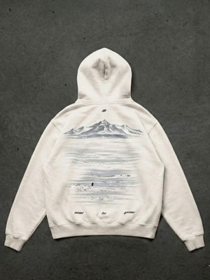 Touz Moda Meant For Greater Penguin Detail Oversize Unisex Sweatshirt