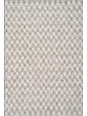 Vivense Fresco Ekru Antrasit Yıkanabilir Halı 20521A, 160X230