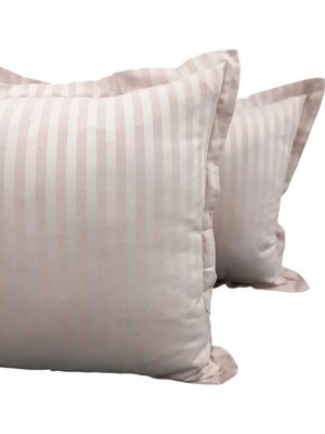 Hayal Çeyiz 2 Adet Saten Yastık Kılıfı 50X70 Gizli Fermuarlı