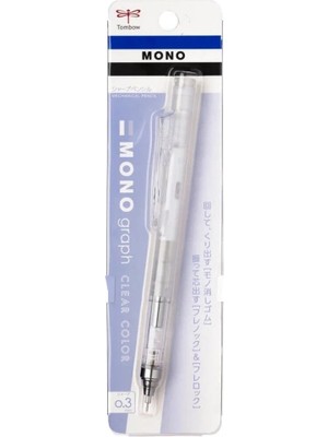 Tombow : Mono Graph Clear : Mekanik Kurşun Kalem : 0,3 mm
