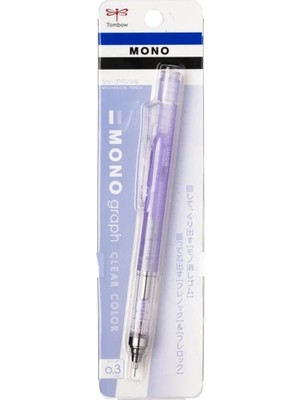 Tombow : Mono Graph Clear : Mekanik Kurşun Kalem : 0,3 mm