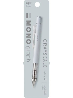 Tombow : Mono Graph Grayscale : Mekanik Kurşun Kalem : 0,5 mm : Açık Gri