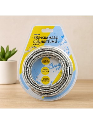 Renas Store 150 cm Metal Duş Hortumu 360° Döner