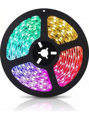 Mucize 3 Pinli - 12 V Rgb - 6X10MM - 2 Metre Şerit - Adreslenebilir