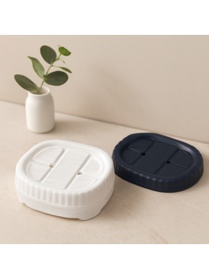 Renas Store Kapaklı Plastik Katı Sabunluk