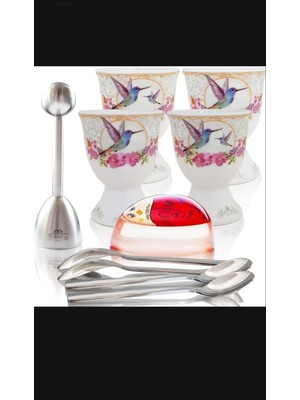 Nobleegg Yumuşak Haşlanmış Yumurta Kapları | Paslanmaz Çelik Yumurta Kaşıkları Yumurta Zamanlayıcı