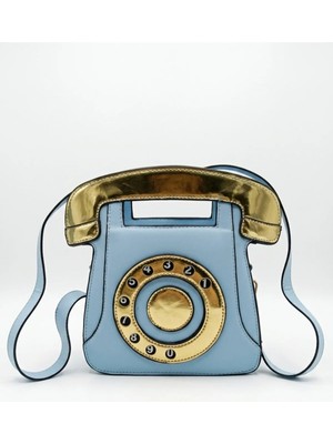 Mucize Telefon Temalı Kadın El Çantası