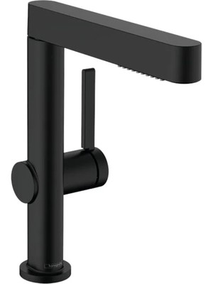Hansgrohe Finoris Lavabo Bataryası Spiralli Satin Siyah 76063670