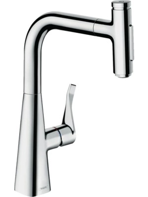 Hansgrohe Metris Select M71 Eviye Bataryası Spiralli 73822000