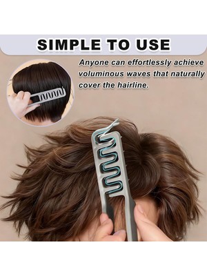 Saç Şekillendirme Tarağı – Hacim Veren Profesyonel Tarak Styling Comb | Kolay Tarama & Doğal Görünüm