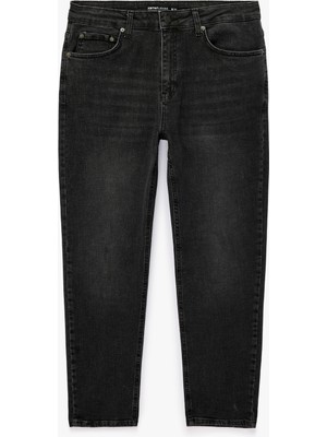 Koton Pamuklu Regular Fit Cepli Tapered Jean Pantolon - Joe Jean