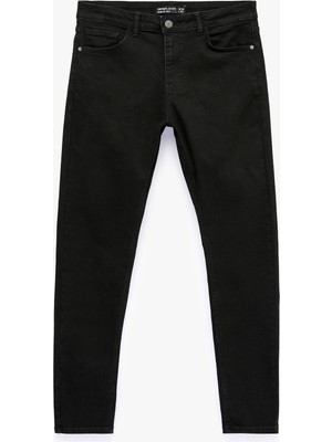 Koton Normal Bel Pamuklu Cepli Slim Fit Jean Pantolon - Brad Jean