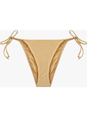 Koton Ipli Bağlamalı Parlak Bikini Altı